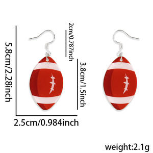 新スタイルラグビーテーマパーティー用品デコレーションヘッドバンドメガネアメリカンフットボールジュエリーアクセサリー - Product Image 6