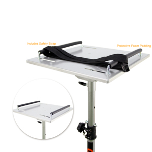 PR-003-4 ขาตั้งโปรเจคเตอร์แบบเคลื่อนย้ายได้ H-Base ปรับความสูงได้ และขาตั้งแล็ปท็อป - Product Image 3