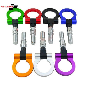 Auso-Racing Gancho de Remolque Pequeño Redondo de Aleación Universal para Toyota, Estilos Europeo y Japonés - Product Image 1
