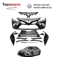 Topzonauto Neue Kunststoff-Frontstoßstangenabdeckung Kühlergrill-Kit zum Anschrauben mit Schrauben für 2021 2022 2023 für SE XSE (OE 5312206120)