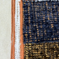 Tissu chenille en gros, tissé épais et luxueux, idéal pour la décoration de villas et les canapés.