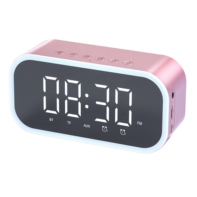 Newly Released 2000mAh Battery Portable Mini LED Flash Light  Speakers Aux TF Microphone 3W Power Night Light Feature