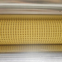 Tissu en maille de fibre aramide haute résistance, ignifuge, résistant aux coupures, isolant thermique, 6 plis, pour pompiers