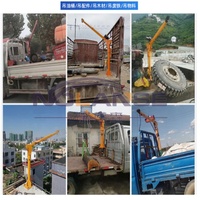 Petite grue de levage pour camion, 300kg, 500kg, 800kg, livraison gratuite