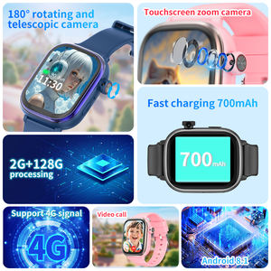 Reloj Inteligente <span class=keywords><strong>para</strong></span> Niños, Reloj Inteligente Deportivo Android con GPS en Tiempo Real, WIFI, SOS, Rastreo, Videollamada 4G, Red 4G, IA - Product Image 5