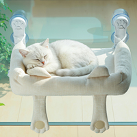 Hamac pour chat rectangulaire de luxe moderne 2026, pliable, lavable, avec panneau en mousse alvéolée, haute résistance, logo personnalisé, vente en gros