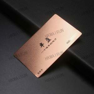 Latest Design DU <b>Black</b> and Silver Stainless Steel Business <b>Metal</b> Cards - Product Image 4