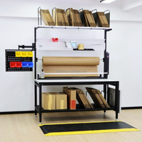 Estación de Empaque Modular DETALL Diseñada para Empaque en Almacenes con Estantes, Cajones y Organización de Herramientas, Fabricante OEM