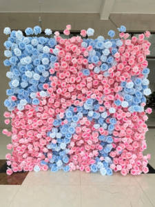 ผนังดอกไฮเดรนเยีย 3 มิติ แผงดอกไม้ประดิษฐ์ ฉากหลังดอกไม้สำหรับตกแต่งงานปาร์ตี้และงานแต่งงาน - Product Image 3