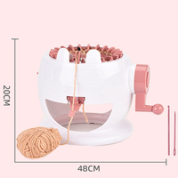 Machine à tricoter en chaîne White Rabbit 22 aiguilles, une seule méthode, pour jouets en laine et DIY, facile à utiliser