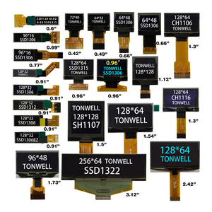 Tonwell 0.42 / 0.69 / 0.91 / 1.3 / 1.54 / 2.23 Micro Màn hình <span class=keywords><strong>OLED</strong></span> 128x64 ssd1306 Màn hình <span class=keywords><strong>OLED</strong></span> <span class=keywords><strong>0.96</strong></span> <span class=keywords><strong>inch</strong></span> Màn hình <span class=keywords><strong>OLED</strong></span> - Product Image 1