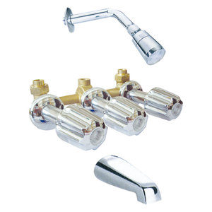 3 con bañera y <span class=keywords><strong>ducha</strong></span> grifo con válvula de mercado de América del Sur - Product Image 5