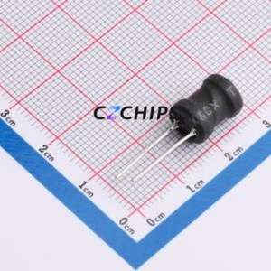 Inductor de Anillo de Color XR8*10-470K-L / Inductor de Montaje Pasante (THT), D8xL10mm 47uH 10% 1.1A 124mOhm - Product Image 1