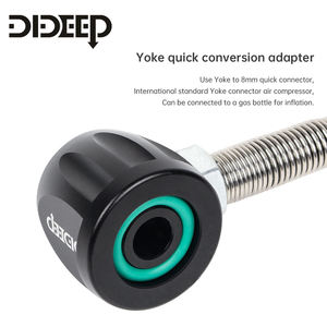 Adaptador de Manguera para Regulador de Inflado DIDEEP YOKE a 8mm de Desconexión Rápida - Equipo de Buceo Ecológico - Product Image 6