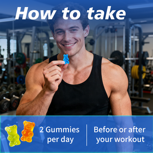 Gomitas de Creatina Monohidrato para Nutrición Deportiva OEM, Gomitas de Creatina para el Crecimiento Muscular Pre-Entrenamiento - Product Image 5