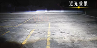 Projecteur de phare antibrouillard CQL KVISUAUTO 3.0 pouces avec ampoule au xénon H11 D2H feux de croisement Hid antibrouillard pour Nissan