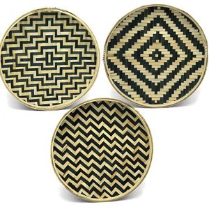 Macramé de Plástico para Niños, Decoración de Ratán, Cesta Colgante para Tartas y Reposterí<span class=keywords><strong>a</strong></span>, Macetas Decorativas de Bambú para Pared del Ciclorama - Product Image 1
