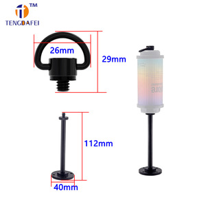 Support de fixation Tengdafei pour lampe de camping 26mm 29mm 112mm – Support de poteau portable pour lampe extérieure, idéal pour la pêche et l'éclairage d'ambiance - Product Image 1