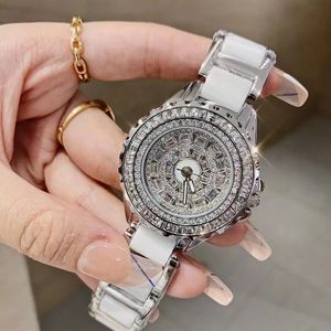 High Quality DINIMI Women's <strong>Watch</strong> New Design Specialty Store <strong>Fashion</strong> Trend Quartz <strong>Watch</strong> Ceramic Women's <strong>Watch</strong> <strong>Set</strong> with Diamonds - Product Image 1