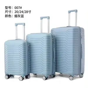 Yeni moda 20 inç 24 inç pp bagaj seti hafif akıllı bagaj PP seyahat bagaj 2024