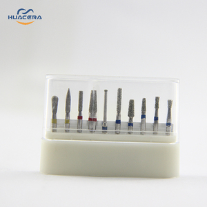 Huacera 4104 laboratorio odontoiatrico di alta qualità utilizza frese diamantate assortite per lucidare punte per Router con punta in metallo duro - Product Image 2