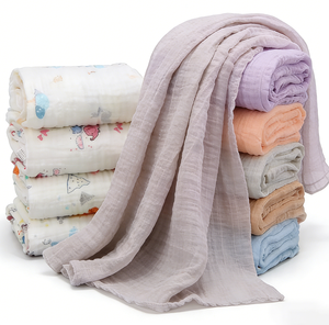 Muselina <span class=keywords><strong>de</strong></span> Algodón Natural Transpirable, Fresca y Segura para Camisas Casuales, Tops <span class=keywords><strong>de</strong></span> Verano y Fabricación <span class=keywords><strong>de</strong></span> Prendas Ligeras con Teñido Personalizado - Product Image 1
