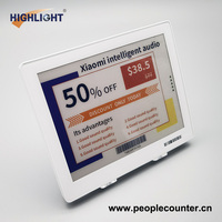 Destacado Venta caliente Epaper 2,4 Ghz Servidor de nube inalámbrico software ESL etiqueta de precio Etiqueta de estante electrónica etiqueta Eink