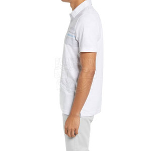เสื้อโปโลผู้ชายสไตล์โมเดิร์นใหม่ ใส่สบาย คุณภาพสูง ทรงปกติ ราคาขายส่ง - Product Image 2