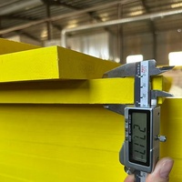 Panel de Encofrado de 3 Capas, Abeto, Pino, Amarillo, Panel de Contrachapado Triplo de 21 mm y 27 mm para Encofrados de Hormigón