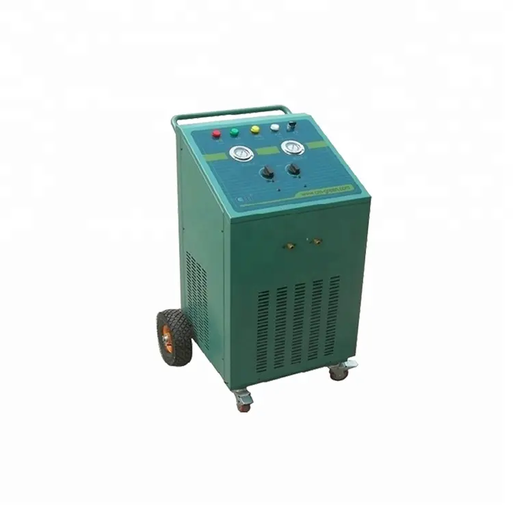Melhor preço freon gás refrigerante reciclando unidade refrigerante sistema reclaim máquina de recuperação para parafuso unidade