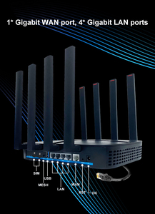 Chipset MT7981B di alta qualità Openwrt USB3.0 Dual Band Gigabit 5G Wi-Fi6 AX3000 802.11ax Router Wireless Firewall VPN SIM/eSIM - Product Image 4