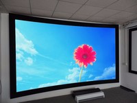 Écrans de projection d'extérieur incurvés, écran de cinéma incurvé, écran de cinéma incurvé sur mesure, écran de grande taille pour simulation de vol