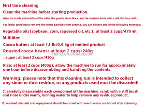 Nouveau mini moulin à farine compact pour riz, maïs, noix, café, <span class=keywords><strong>cacao</strong></span>, arachides, soja, sésame, machine à fabriquer le chocolat, alimentation électrique, facile à utiliser - Product Image 6
