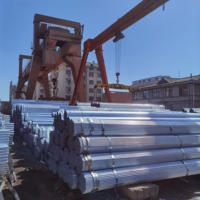 Tuyau rond en acier galvanisé de 0,8 mm 1,0 mm 1,2 mm d'épaisseur, 25 mm, JIS ASTM AiSi GB, prix du tuyau en acier galvanisé