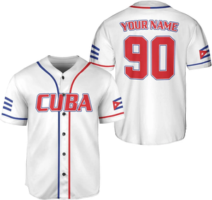 Vente en Gros Nouveau Design Hommes T-shirts Cubains de Haute Qualité Camisetas Béisbol Cuba - Product Image 3