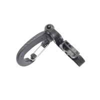 Isure Marine Diving - Clip de fixation rapide pour deuxième étage de plongée, clip de tuyau de régulateur BCD, clip de tuyau basse pression, crochet de tuyau HC-580
