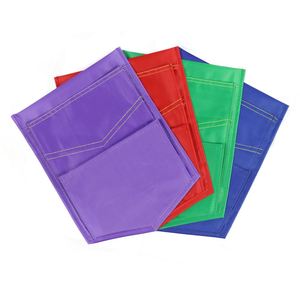 Polyester Fabric Magnetic Storage <b>Organizer</b> with Customized Logo <b>for</b> Office <b>Desktop</b> Use Black 20x27cm - Product Image 6