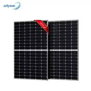 Best suppliers house ground mount solar power system monocrystalline photovoltaic longi solar panel