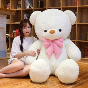 Grote strikdas gigantische knuffelbeer zacht groot pluche kussen speelgoed Valentijnsdag Kerst verrassing cadeau voor meisjes huisdecoratie - Product Image 3