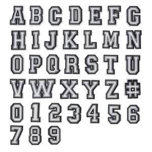 Amuletos de zapatos con alfabeto numérico hechos a mano DIY de alta calidad, cuentas sueltas para zuecos y decoración de zapatos, fábrica al por mayor - Product Image 1