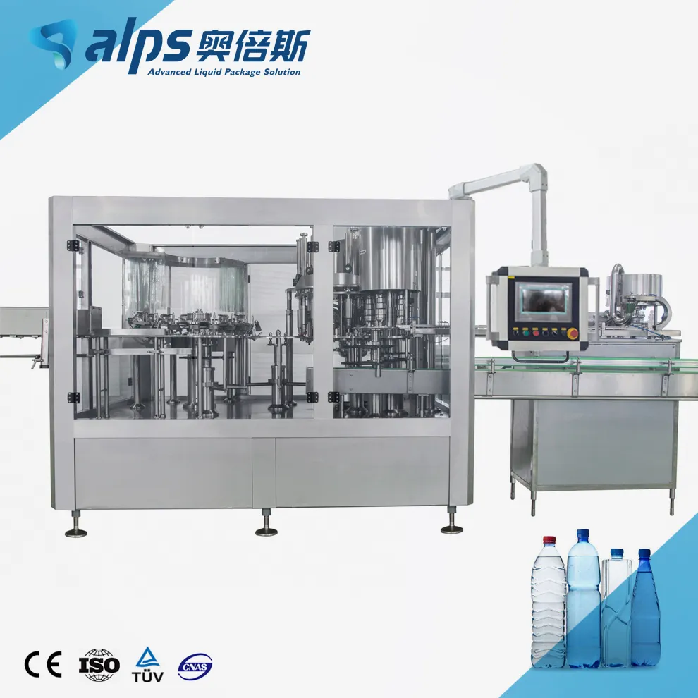 Small Business Automatic Bottling Plant Drinking Pure Mineral Water Bottle Filling Machines Packaging Line Price