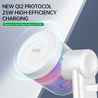 Station de charge tendance AFY de qualité supérieure, 5-en-1, avec haut-parleur, lampe et chargeur sans fil magnétique 25W pour téléphone, montre et écouteurs.
