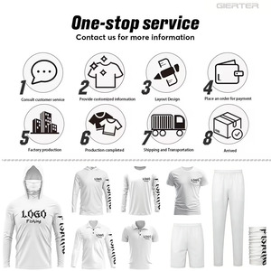 قمصان صيد طويلة الأكمام للجنسين بعامل حماية من الأشعة فوق البنفسجية 50، سريعة الجفاف وقابلة للتنفس، مطبوعة حسب الطلب بشعار مخصص، ملابس صيد التونة بالجملة - Product Image 4