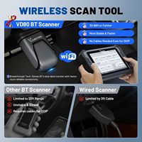 VDIAGTOOL VD80 BT Herramienta de Diagnóstico Automotriz TODO EN UNO, Programación de Llaves 2026, Reinicio IMMO para Eliminar y Agregar Llaves como XTOOL D8W