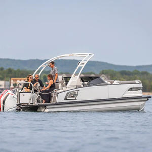 Kinocean Luxury Bar Pontoon Boat Aluminio completamente soldado El <span class=keywords><strong>mejor</strong></span> <span class=keywords><strong>precio</strong></span> y <span class=keywords><strong>calidad</strong></span> para entusiastas de los deportes acuáticos - Product Image 5