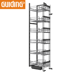 <span class=keywords><strong>Estante</strong></span> de la unidad de cocina accesorios armarios cierre suave extraíble despensa armario de cocina organizador de almacenamiento - Product Image 1