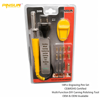 Kit de fer à souder, stylo de gravure électrique, outil de pyrogravure pour le bois, le métal, le verre, le plastique, bricolage