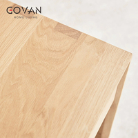 Table console en bois massif de la série nordique, écologique, pour salon, hôtel, hôpital