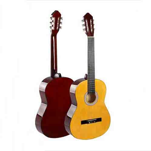 OEM Factory's Hot Sale 39 Inch Student Acoustic Guitar Spruce Classical Design with Nylon Strings Wholesale