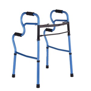 Déambulateur stable Lide en alliage d'aluminium à quatre coins pour personnes âgées et handicapées, aide à la rééducation - Product Image 1